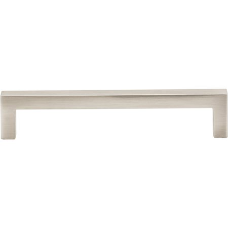 Elements By Hardware Resources 128 mm Center-to-Center Satin Nickel Square Stanton Cabinet Bar Pull 625-128SN